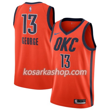 Dres Oklahoma City Thunder Paul George 13 Nike 2018-19 Narančasta Swingman Dres Oklahoma City Thunder Paul George 13 Nike 2018-19 Narančasta Swingman